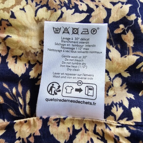 Sezane Foxy Skirt Cara Mix Print - Size 40 - Picture 10 of 11